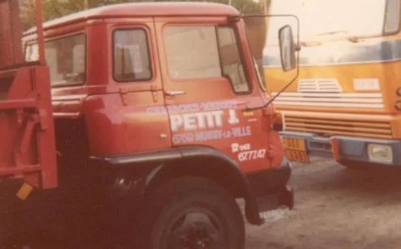 Photo ancien camion Michel Petit