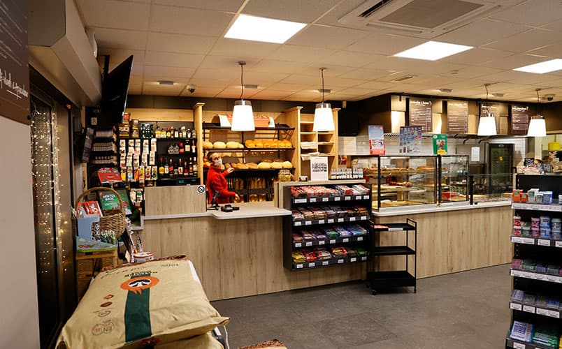 Photo du magasin rénové