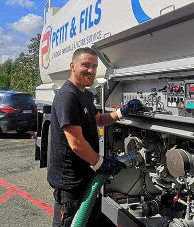 Jordan, chauffeur livreur Mazout