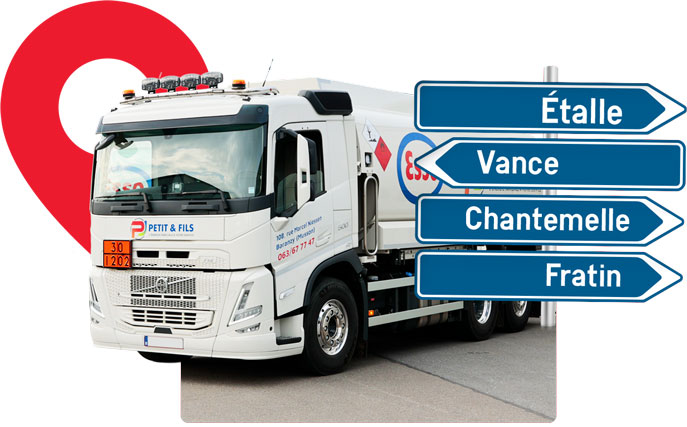 Camion mazout Etalle