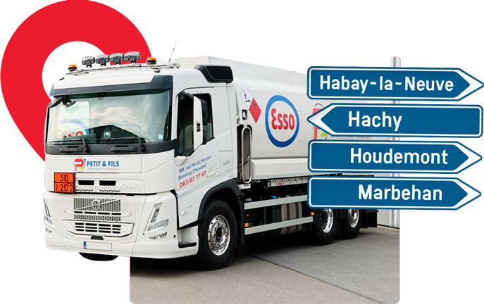 Camion mazout Habay