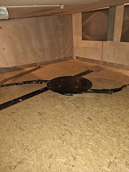 Vidange silo pour intervention sur celui-ci dans une maison de repos à Virton