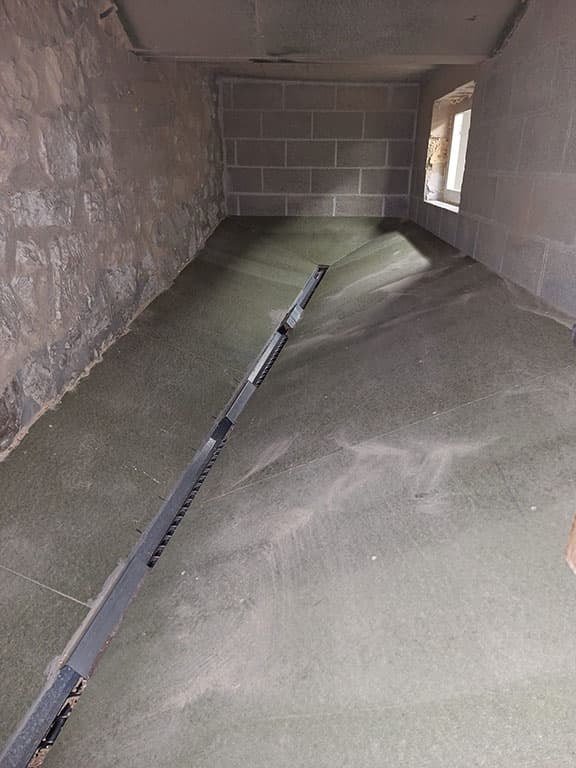 Après : Entretien d'un silo à pellet à Mirwart (Saint-Hubert)